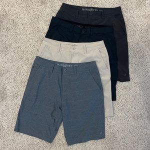 Lot of 4 Hang Ten board shorts